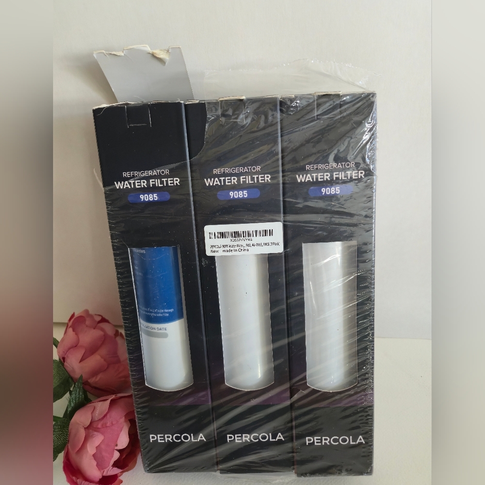 Percola Refrigerator Water Filter 9085 - for Kenmore 3 Pack Kenmore Water Filter